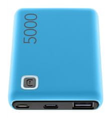 CellularLine Powerbank Essence 5000 mAh, modrá