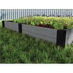 VISTA Vyvýšený záhon Keter Modular Garden Bed dvojbalenie šedý