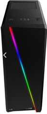 Aerocool Cylon RGB, skriňa Mid Tower, bez zdroja, ATX, 2xUSB 2.0, 1xUSB 3.0, čierna, RGB