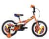 Capriolo Detský bicykel BMX 16&quot;HT MUSTANG oranžovo-modro-čierny