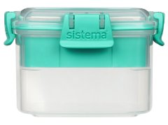 Sistema Sistema TO GO Škatuľka na desiatu s miskou 400 ml, mätová