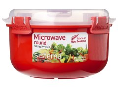 Sistema Sistema Microwave Dóza na ohrev jedla 915 ml, červená