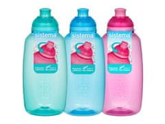 Sistema Sistema Hydrate Fľaša Squeeze Twist &#39;n&#39; Sip 380 ml, mix farieb