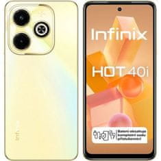 Infinix Mobilní telefon Hot 40i 4/12GB Horizon Gold