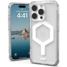 UAG Plyo Mag case iPhone 16Pro ice/white