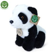 Rappa Plyšová panda sediaca 18 cm ECO-FRIENDLY