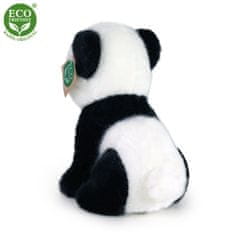 Rappa Plyšová panda sediaca 18 cm ECO-FRIENDLY