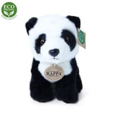 Rappa Plyšová panda sediaca 18 cm ECO-FRIENDLY