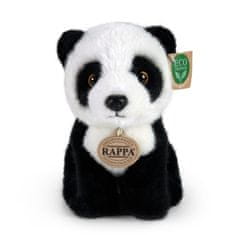 Rappa Plyšová panda sediaca 18 cm ECO-FRIENDLY