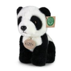 Rappa Plyšová panda sediaca 18 cm ECO-FRIENDLY