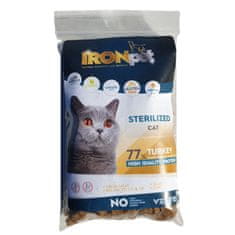 IRONpet Vzorka Cat Sterilized Turkey (Krůta) 70 g