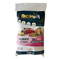 IRONpet Vzorka Dog Puppy All Breed Beef (Hovädzie) 70 g