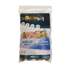 Vzorka IRONpet Dog Adult Medium Turkey (Krocan) 100 g