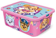 Paw Patrol BOX ÚLOŽNÝ S VEKOM 13L, PLAST