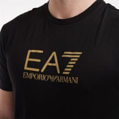 Emporio Armani Tričko čierna M Train Gold Label