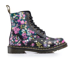 Dr. Martens Členkové topánky elegantné čierna 36 EU 1460 Pascal Vintage Floral