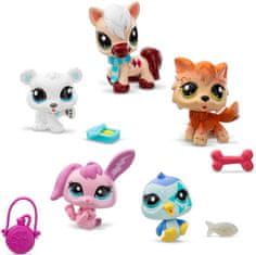 Littlest Pet Shop Hasbro LPS Set zimných zvieratiek 5ks