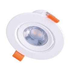 Solight Solight LED podhľadové svetlo bodové, 9W, 720L, 4000K, okrúhle, biele WD215