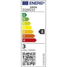 EMOS LED žárovka ZQ9533 LED žárovka Classic JC 2,6W G9 teplá bílá