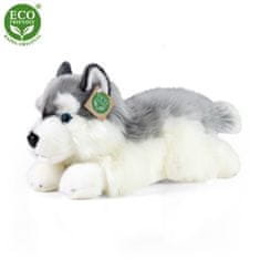 Rappa Plyšový pes husky ležiaci 30 cm