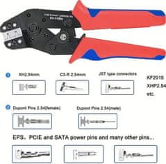 HADEX Kliešte lisovacie SNA-01BM na na dutinky a piny 0,08-0,5mm2