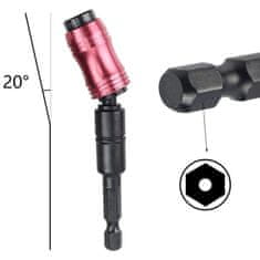 HADEX Magnetický držiak bitov 1/4” s nastaviteľným smerom