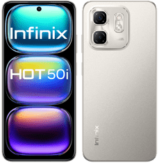 Infinix Smartphone Hot 50i, 4GB/128GB, Titanium Grey