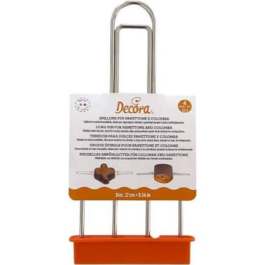 Decora Pomôcka na vychladnutie panettone a colmba dvojitá 22cm -