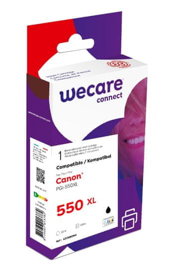 Armor WECARE ink kompatibilný s CANON PGi-550XLBK,čierna/black pigm.