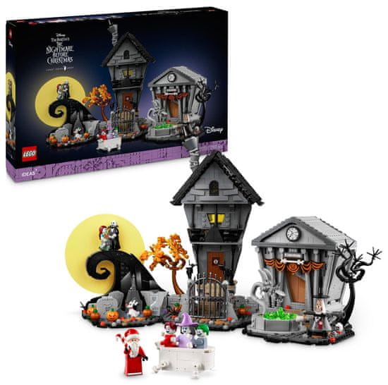 LEGO Ideas 21351 Predvianočná nočná mora Tima Burtona od Disney