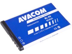 Avacom Batéria pre Nokia 5530, CK300, E66, E75, 5730 Li-ion 3,7 V 1120mAh (náhrada BL-4U) - neoriginálna