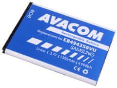 Avacom Náhradné batérie do mobilu Samsung Li-ion 3,7V 1350mAh pre S5830 Galaxy Ace (náhrada EB494358VU)