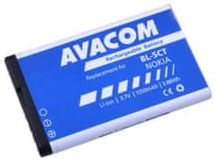 Avacom Náhradné batérie do mobilu Nokia 6303, 6730, C5, Li-Ion 3,7 V 1050mAh (náhrada BL-5CT)