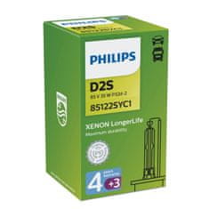 Philips Philips D2S 35W P32d-2 LongerLife Xenon 1ks 85122SYC1