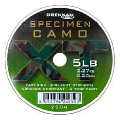 Drennan vlasec Specimen Camo XT 5lb, 0,20mm, 250m