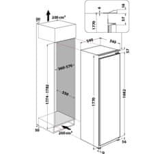 Whirlpool Vstavaná mraznička AFB 18401