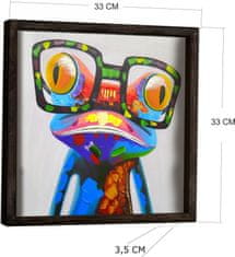 Hanah Home Obraz Frog 33x33 cm