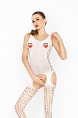 Passion Bodystocking Passion BS029 biely