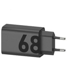 Motorola Adapter MC-682L USB-C 68W čierny (servisné balenie)