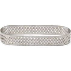 Patisse Perforovaná forma oval na tartaletky 13x4cm -