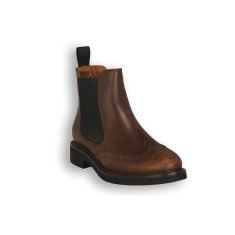 Frau Chelsea boots elegantné hnedá 37 EU Silk Cuoio