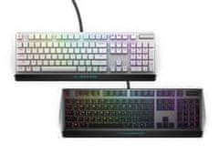 DELL klávesnica Alienware Low-profile RGB Mechanical Gaming Keyboard/ AW510K/ US/ Int./ medzinárodná/ Lunar Light