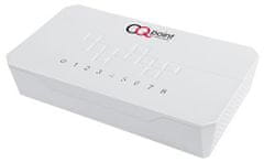 CQpoint CQ-C108 - switch 8 portov, 10/100 RJ45