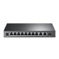 TP-LINK TL-SL1311MP Switch 8xLAN 2xGLAN uplink 1xSFP PoE+ 124W