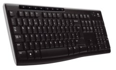 Logitech K270/Bezdrôtová USB/SK-SK layout/Čierna