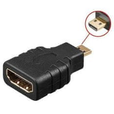 PremiumCord Adapter HDMI Typ A samica - micro HDMI Typ D samec