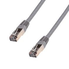 DATACOM Patch cord FTP Cat6 sivý 10m