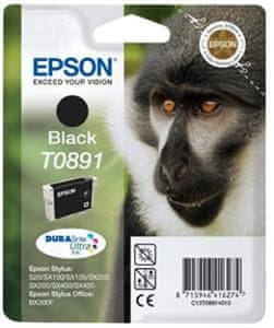 Epson Black Ink Cartridge SX10x 20x 40x (T0891) C13T08914011