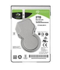 Seagate BarraCuda HDD, 2TB, 2.5&quot;, SATAIII, 128MB cache, 5.400RPM