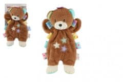 Teddies Medveď zaspávač plyš 23cm na karte